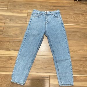 High waist tapered Jean